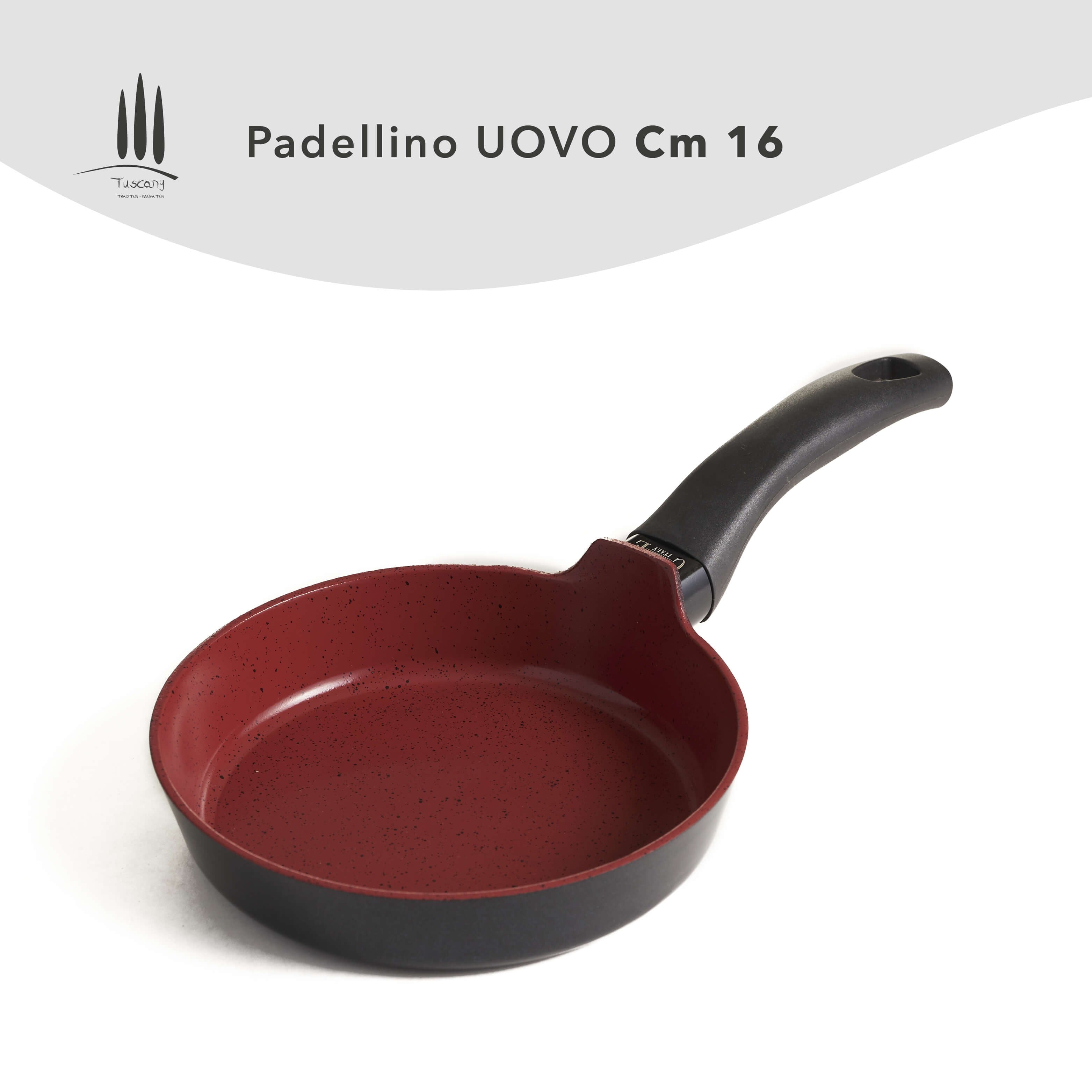 Padellino Uovo cm16 Antiaderente Ecologico - Linea Tuscany