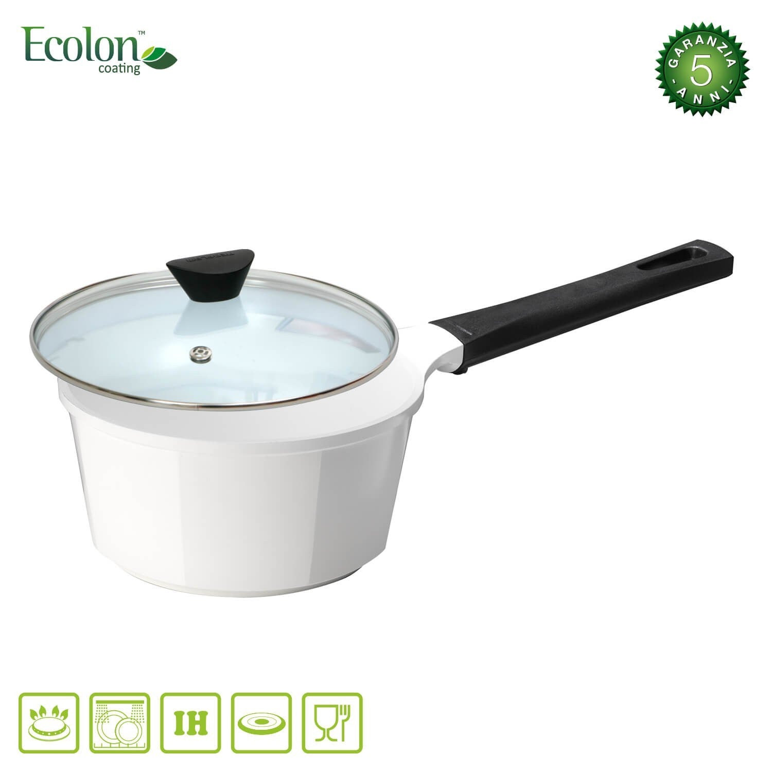 Casseruola Ceramica Antiaderente Induzione cm 18