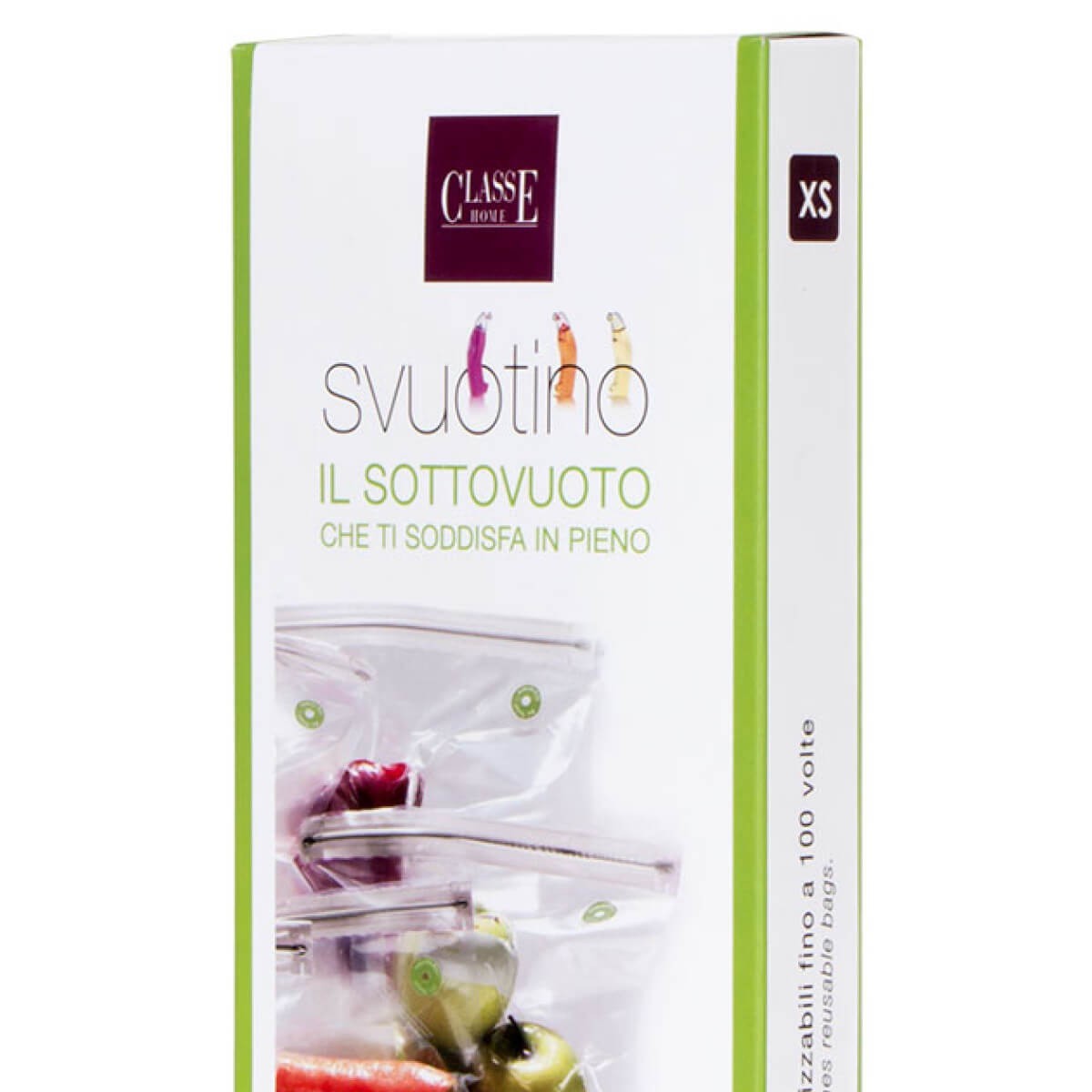 Buste per sottovuoto Riutilizzabili misura XS