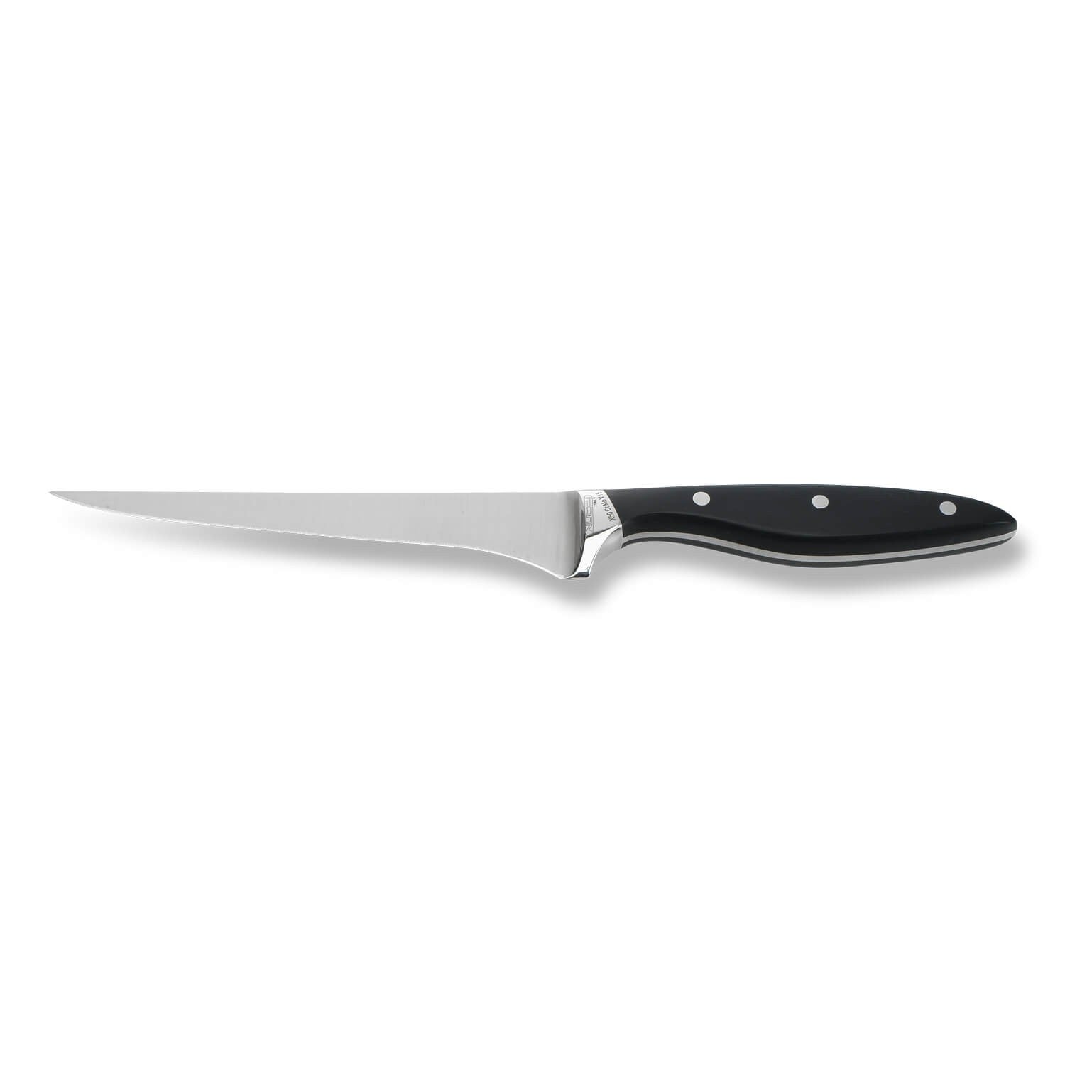COLTELLO DISOSSO CM15 FORGIATO MANICO NERO