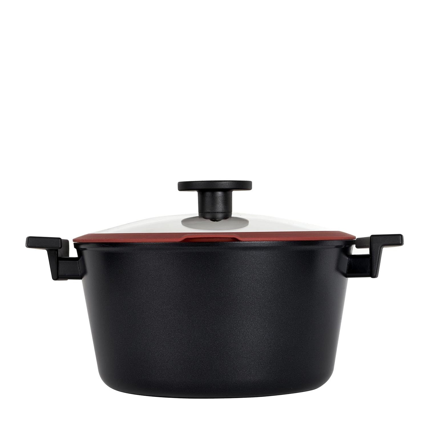 Casseruola Antiaderente JEETEE 16cm 1.5L - Con Beccuccio E Coperchio Vetro, Per Salse E Pasta - Foto 5