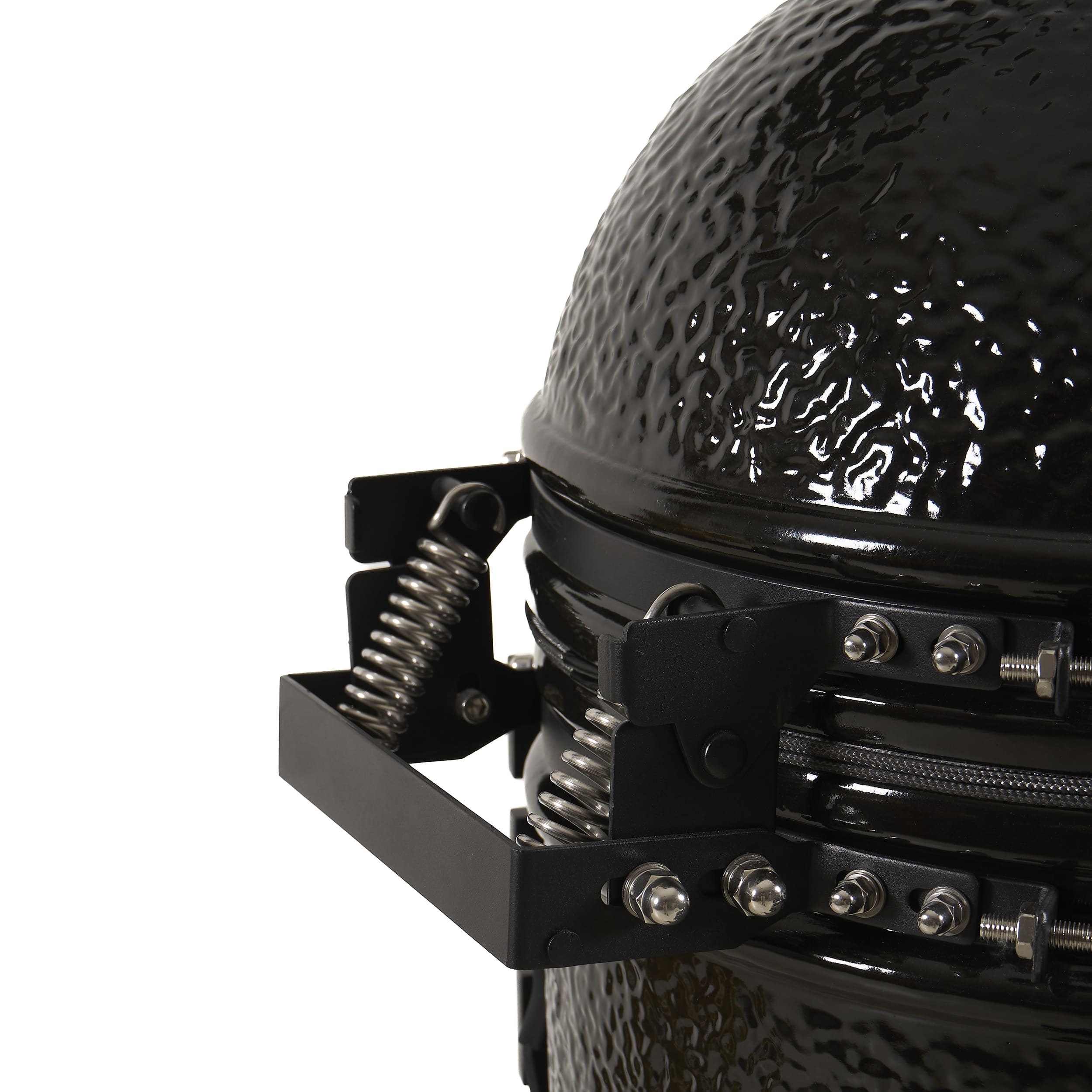 Dettagli del Kamado Black Medium di Classe Italy con verniciatura nera lucida