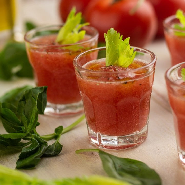 Preparare il Gazpacho con l'Estrattore