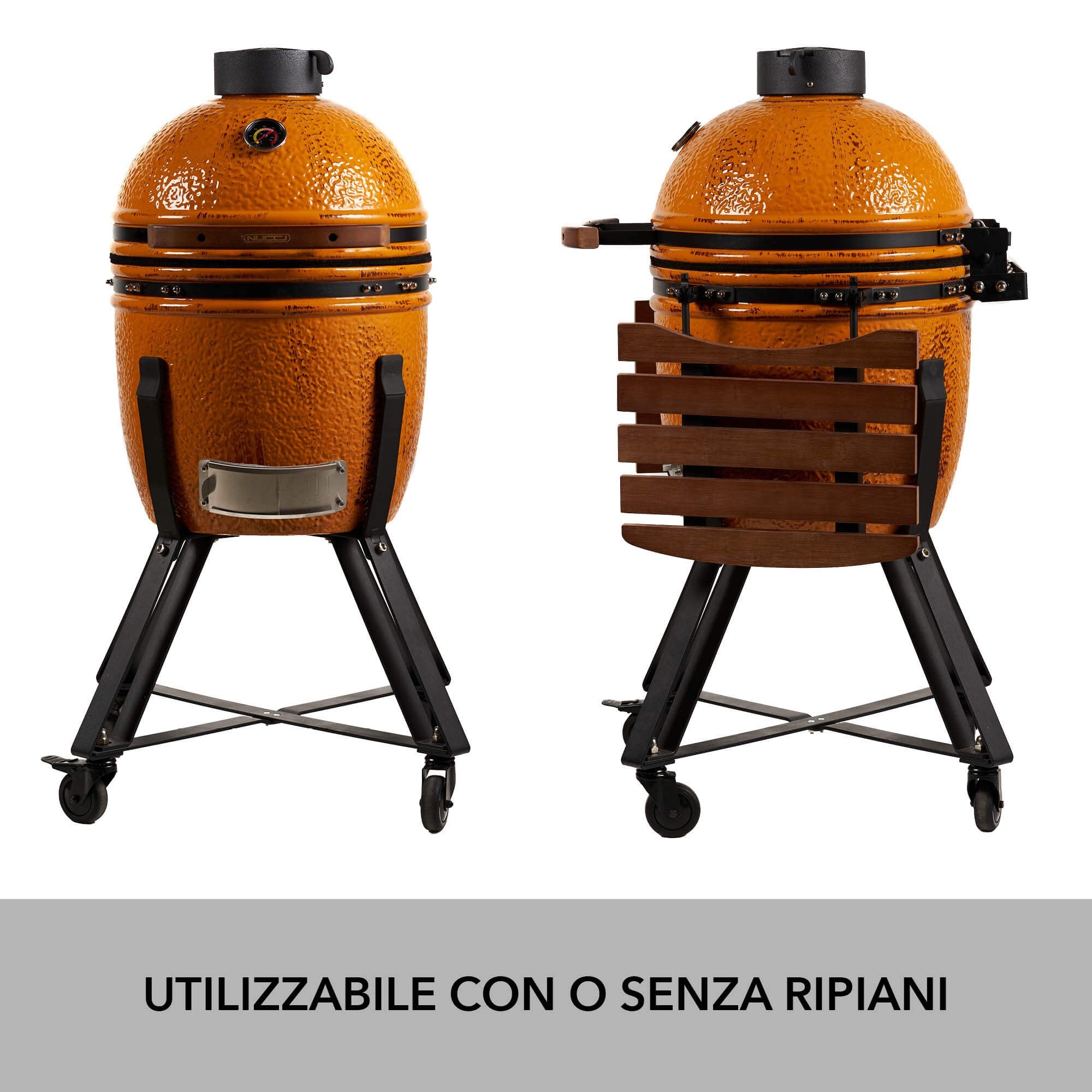 Kamado Medio con o senza ripiani