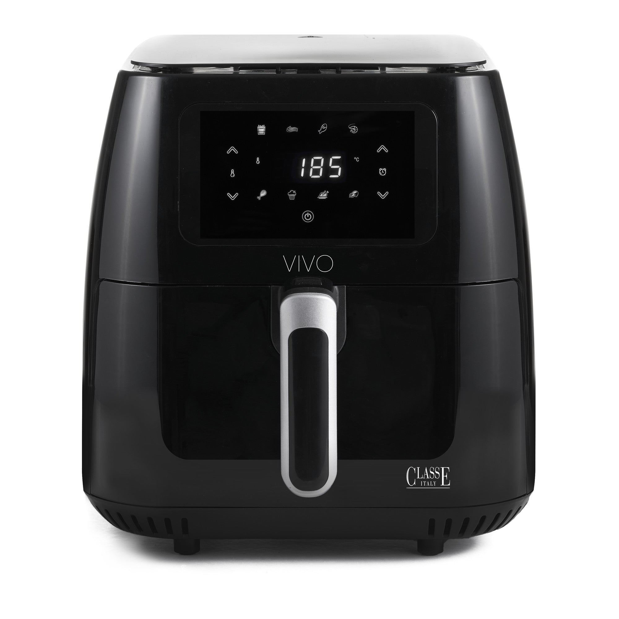 FRIGGITRICE AD ARIA  6,5 Litri Nero Lucido| VIVO Air Fryer