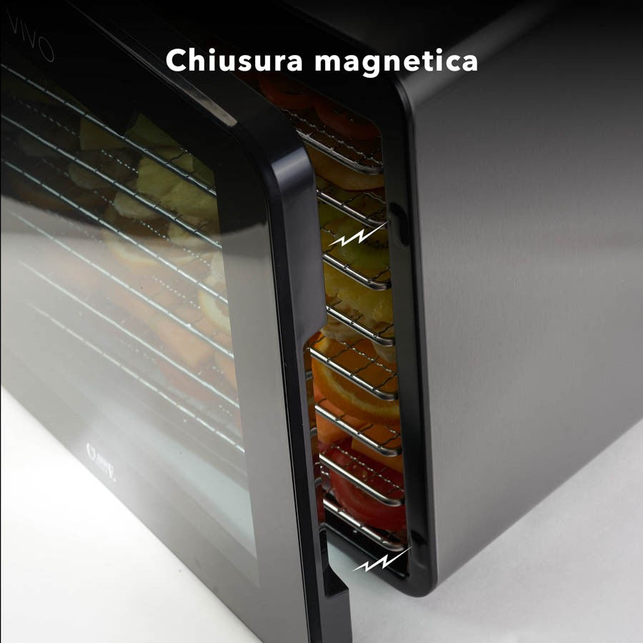 Classe Italy Essiccatore orizzontale con chiusura magnetica per frutta e verdura