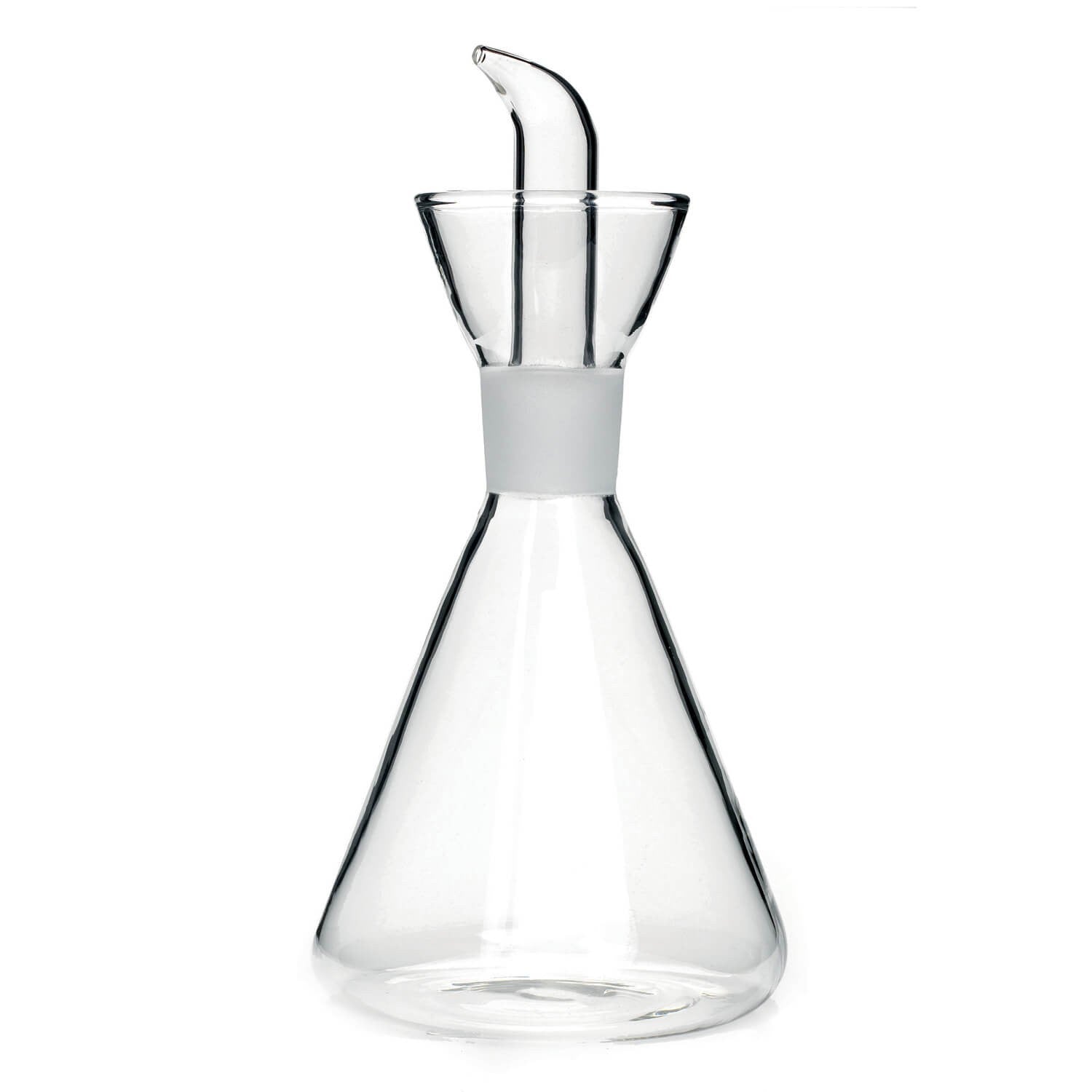 Oliera Conica Vetro Borosilicato Salvagoccia 500 ml