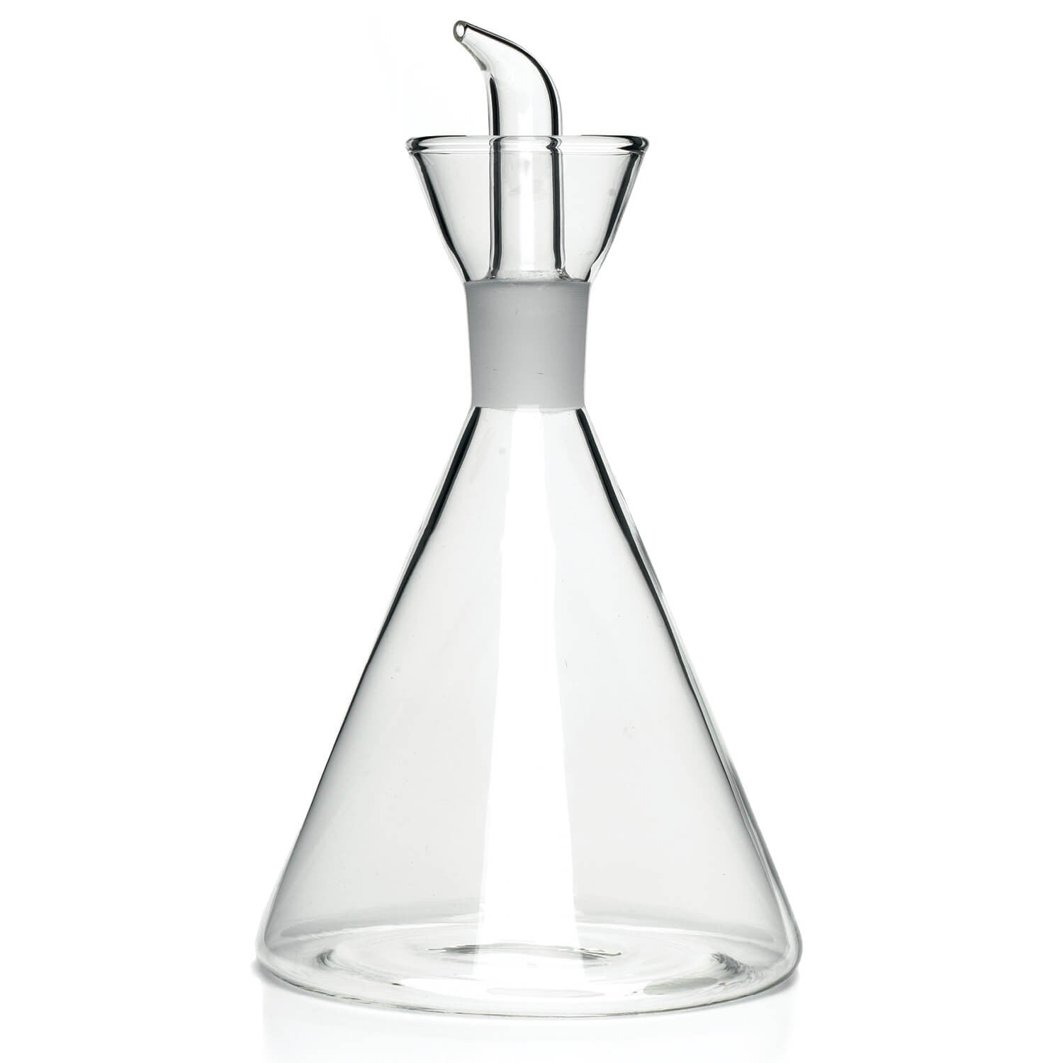 Oliera Conica Vetro Borosilicato Salvagoccia 1000 ml