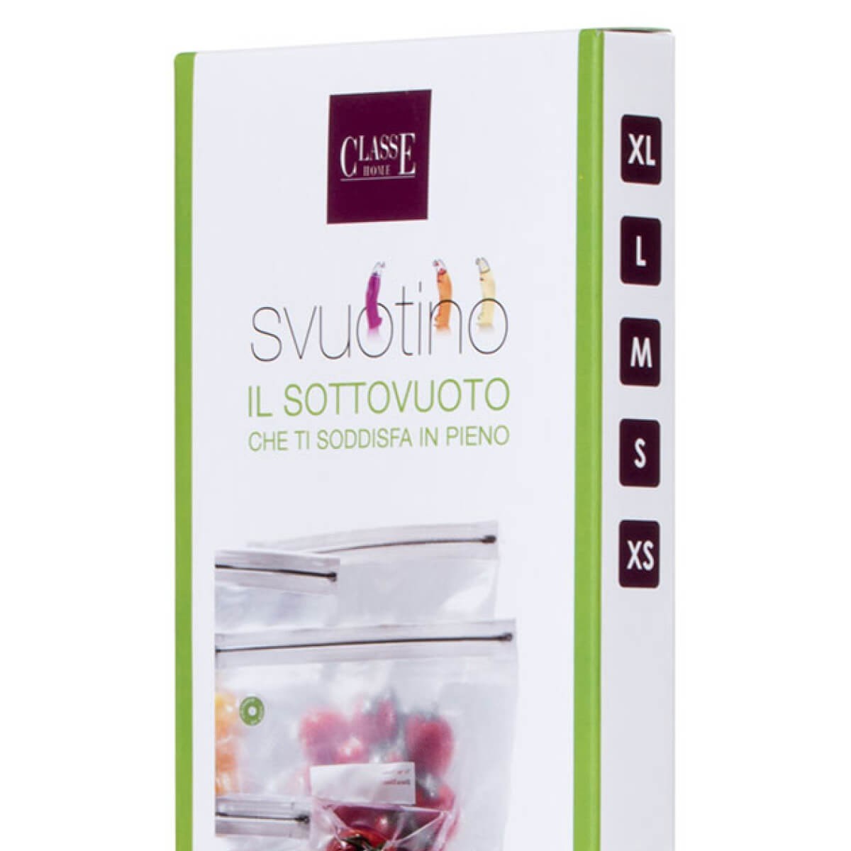 Buste per sottovuoto Riutilizzabili misure assortite