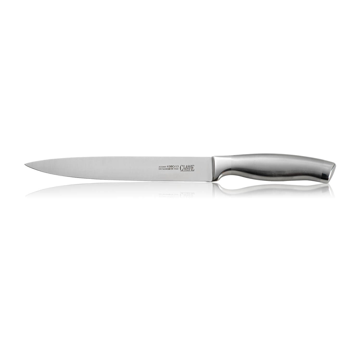 Coltello forgiato arrosto cm 20 acciaio totale