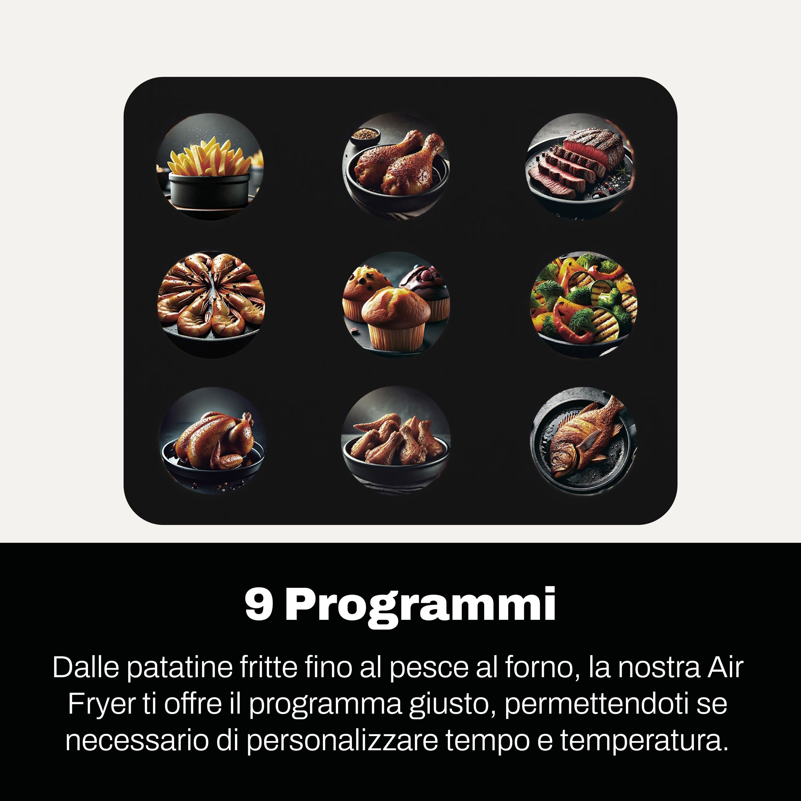 Friggitrice ad Aria 11 Lt Verticale - Doppio Cassetto | VIVO Air Fryer